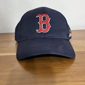 OC Sports Boston Red Sox  Adult Adjustable Hat Baseball Cap MLB Flat Rim